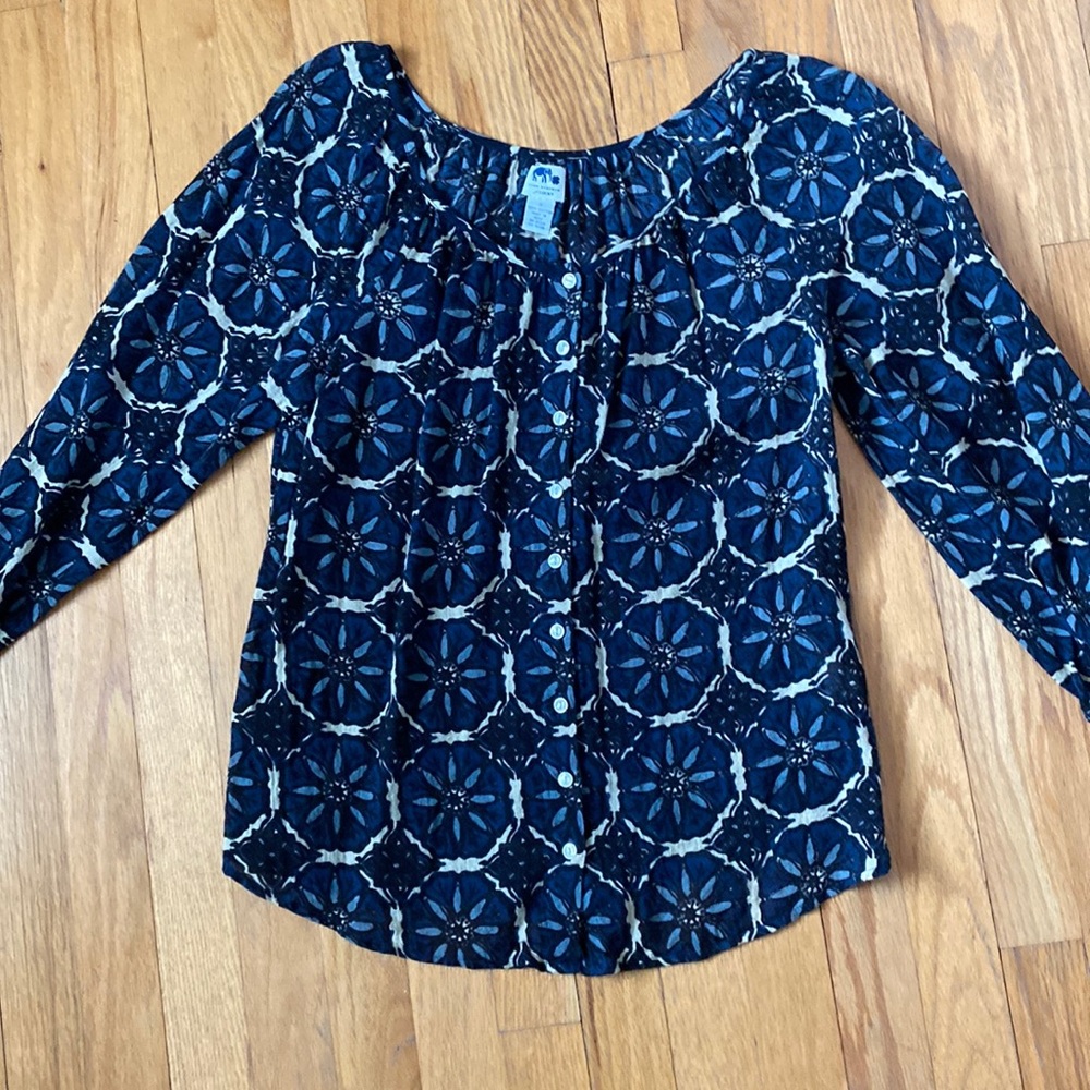 Lucky Brand Boho Top Size Small